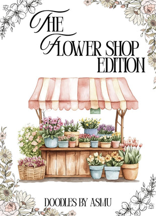 The Flower Shop Coloring Book