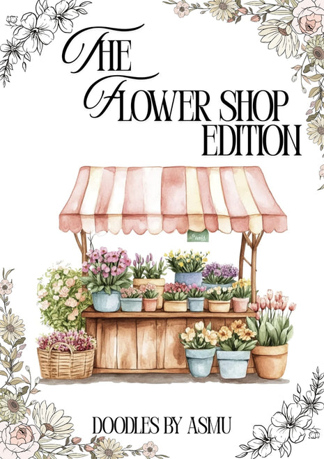 The Flower Shop Coloring Book