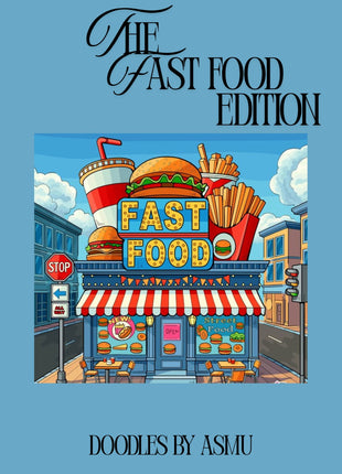 The Fast Food Coloring Book