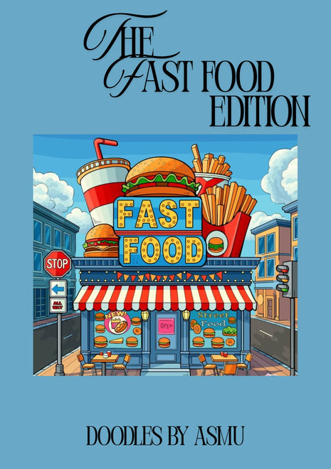 The Fast Food Coloring Book