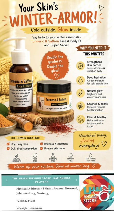 Tumeric and Saffron Face & Body Oil