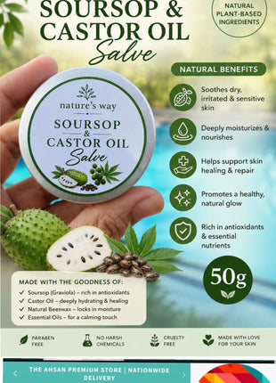 Soursop and Castor Oil Salve