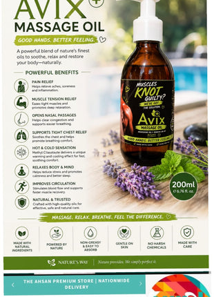 Avix Massage oil