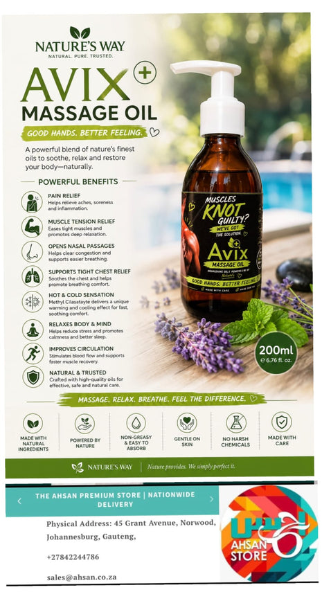 Avix Massage oil