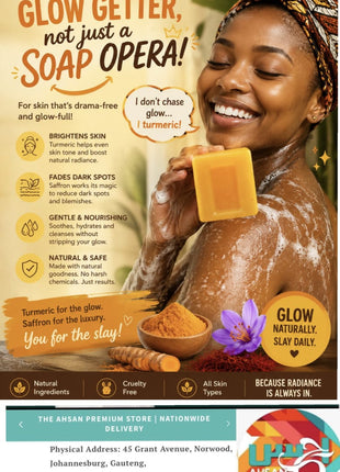 Tumeric and Saffron Soap