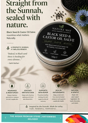 Black Seed And Castor Oil Salve