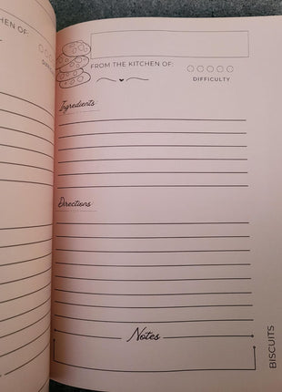 My Recipe Journal