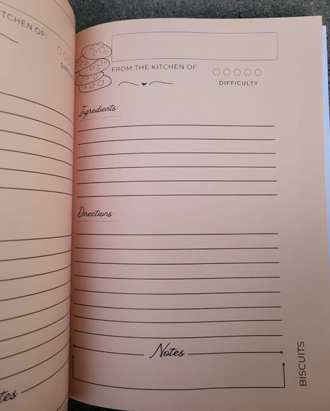 My Recipe Journal