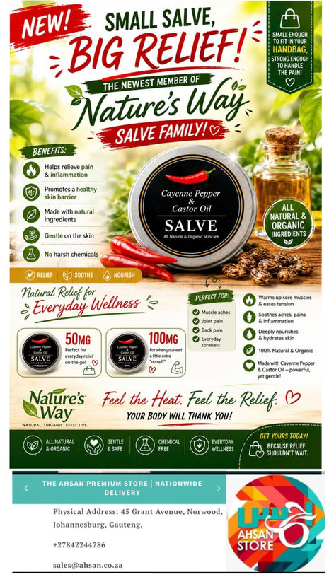 Cayenne Pepper & Castor Oil Salve