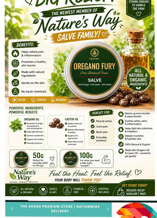 Oregano Fury Salve