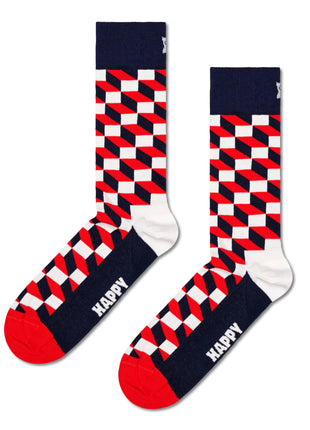 HAPPY SOCKS 4-Pack Classic Navy Socks Gift Set (36-40)
