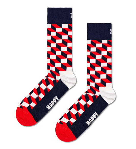 HAPPY SOCKS 4-Pack Classic Navy Socks Gift Set (36-40)