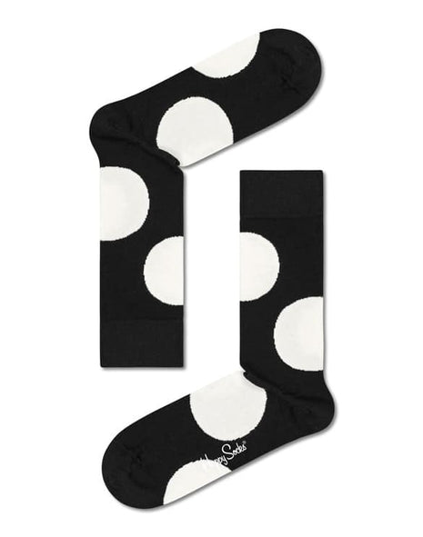 HAPPY SOCKS 4-Pack Black & White Socks Gift Set