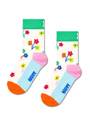 HAPPY SOCKS 3-Pack Flower Socks Gift Set