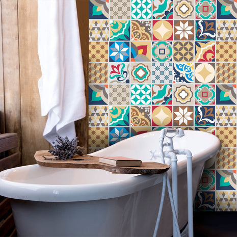 The Bold & Beautiful - Vinyl Wall Tiles