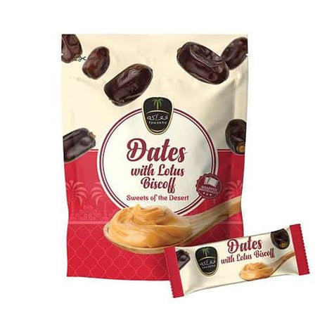 Dates With lotus biscoff filling