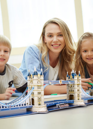 3D Puzzle - National Geographic :Tower Bridge 120pcs