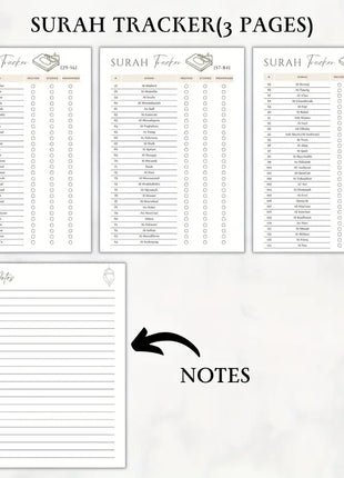 My Quran Tracker and Journal