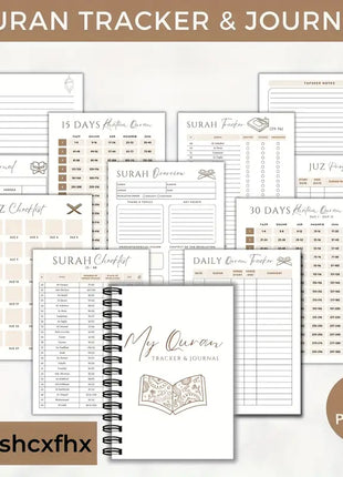 My Quran Tracker and Journal