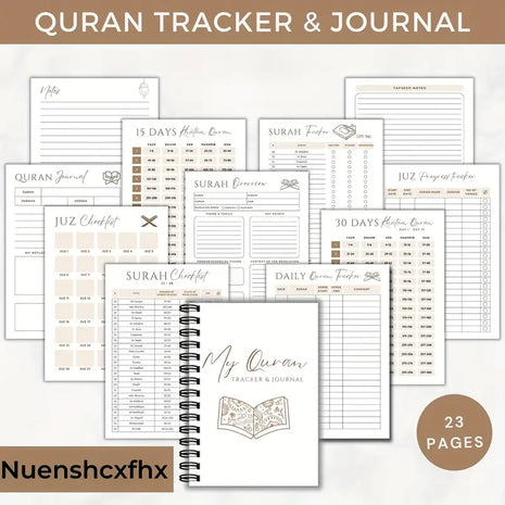 My Quran Tracker and Journal