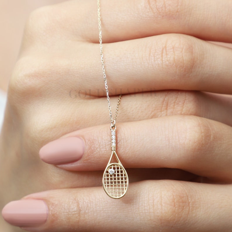 Tennis And Padel Racket Necklace – The Ahsan Store