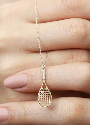 Tennis And Padel Racket Necklace