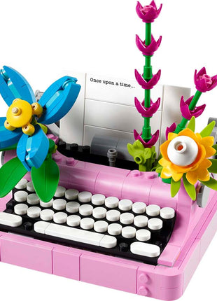Lego Botanical Collection-40725 | LEGO® Creator 3 in1 Typewriter with Flowers