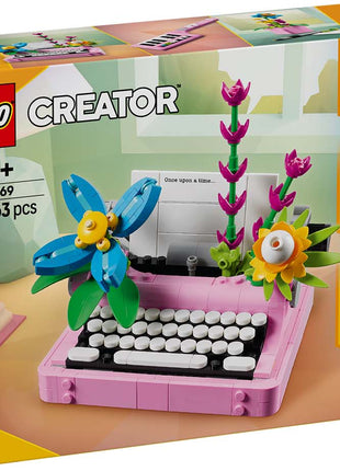 Lego Botanical Collection-40725 | LEGO® Creator 3 in1 Typewriter with Flowers