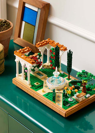 Lego Botanical Collection-40725 | LEGO® Iconic Fountain Garden