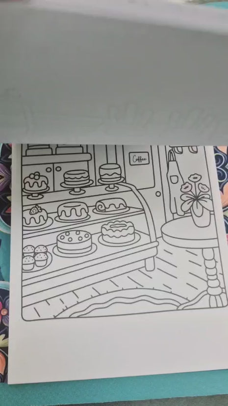 The Bakery Coloring Book