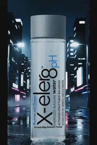 X-eler8 pH™  Energised Alkaline Water 500ml – 6 Bottles/Case