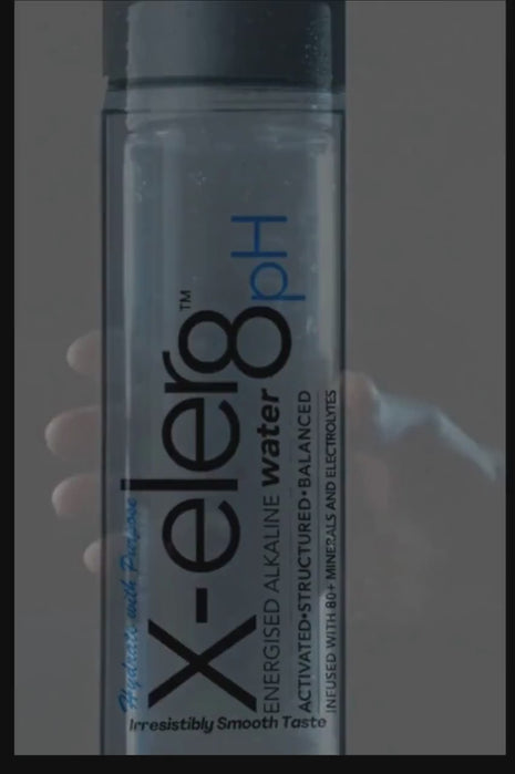 X-eler8 pH™  Energised Alkaline Water 500ml – 6 Bottles/Case