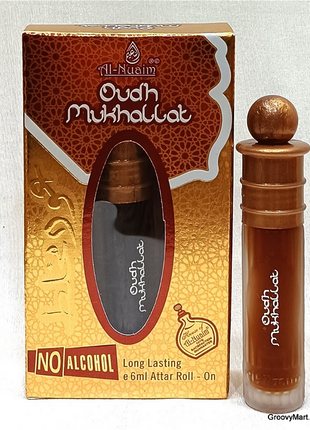 Oudh Mukhallat Alcohol Free - 6ml Attar