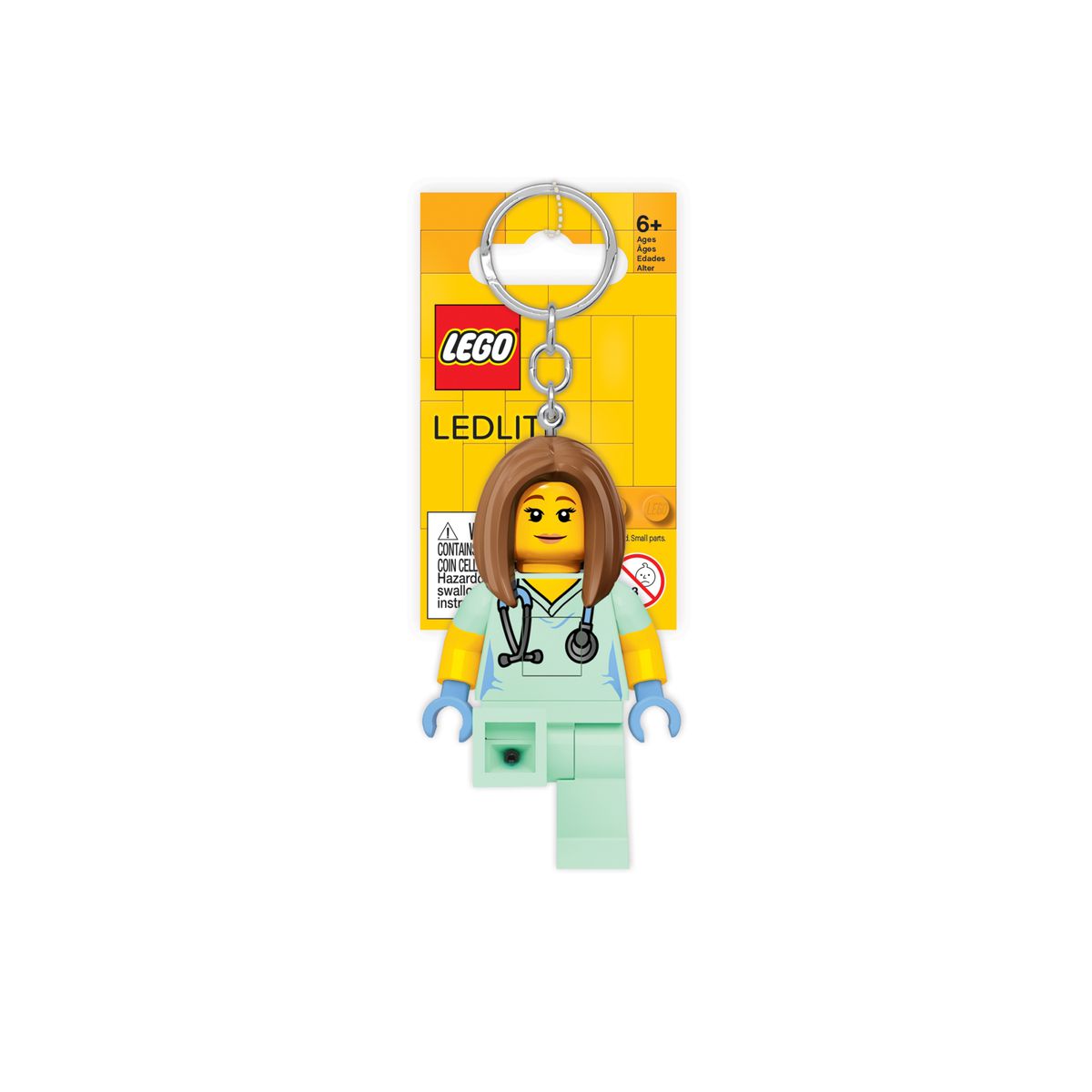 LEGO SURGEON KEYRING WITH LED