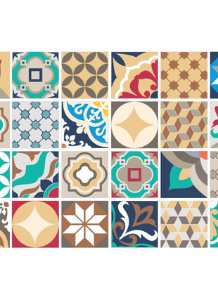 The Bold & Beautiful - Vinyl Wall Tiles