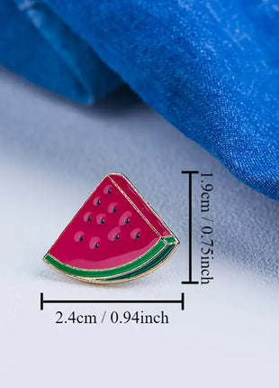 Watermelon Brooch