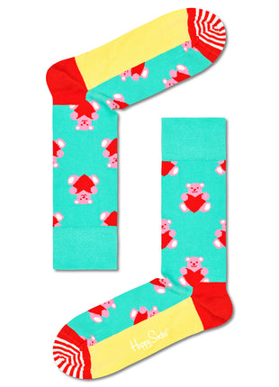 HAPPY SOCKS 3 PACK I LOVE YOU SOCKS GIFT SET