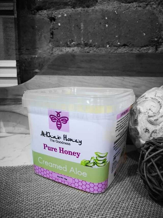 Al Khair Honey - Creamed Aloe (1kg Tub)