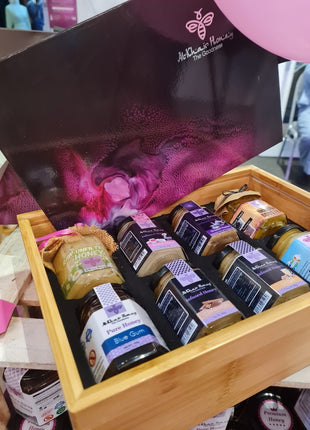 Honey in A Wooden Gift Box