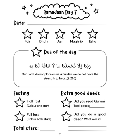 Our Ride Through Ramadan by Shaa'ista Moorad Jogee