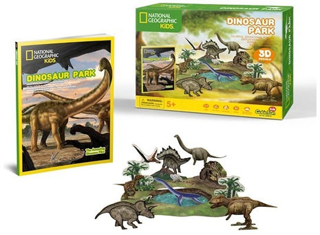 3D Puzzle - National Geographic Kids : Dinosaur Park (43pcs)