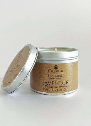 CHARISMA NATURALS ROSE GERANIUM SOY CANDLE