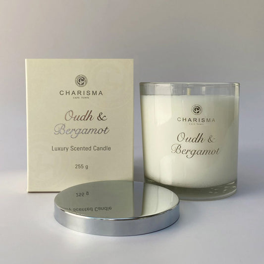 Charisma Oudh and Bergamot Scented Candle