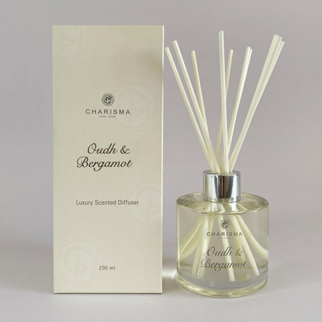Charisma Oudh and Bergamot Reed Diffuser
