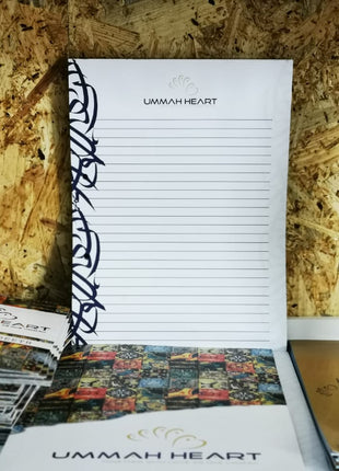 Ummah Heart Branded Notepads