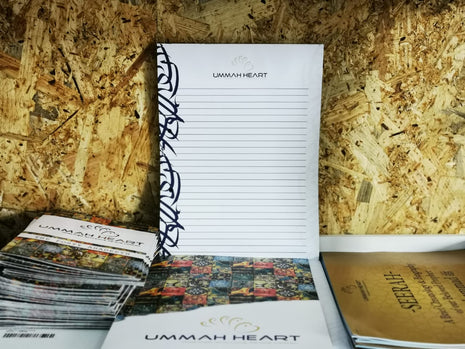 Ummah Heart Branded Notepads