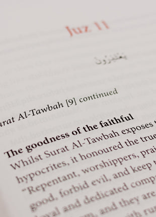 The Majestic Quran: A Summary of the 30 Chapters by Musharraf Hussain