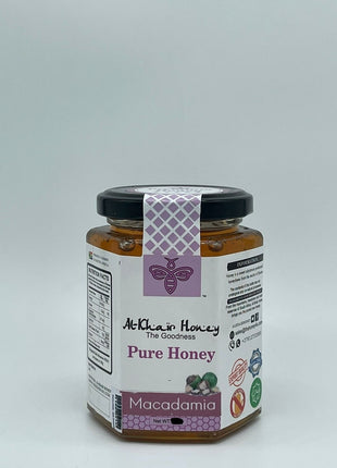 Al Khair Honey - Macadamia 500g Glass Jar