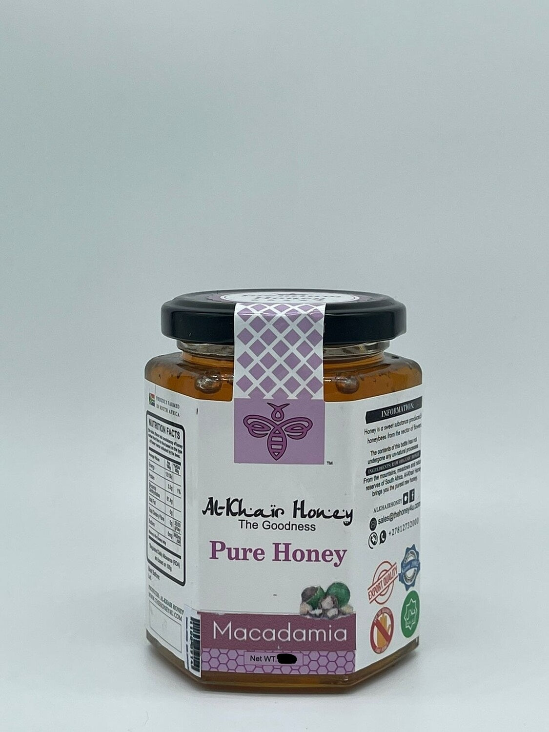 Al Khair Honey - Macadamia 500g Glass Jar