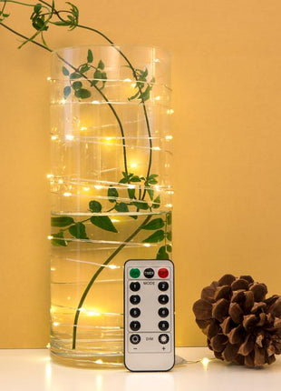 Kikkerland - Silver String Lights Extra Long!